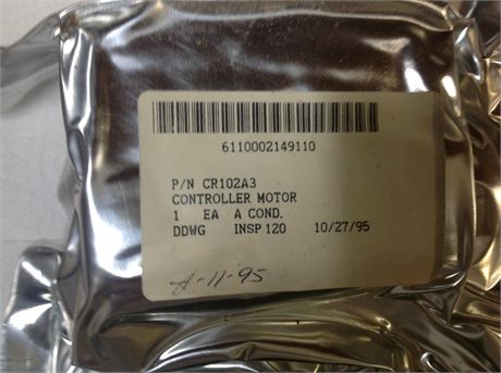 CR102A3 (PN) CONTROLLER MOTOR, NS/NOS, FACTORY PACKED